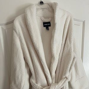 Lands’ End Sherpa Robe Sz L